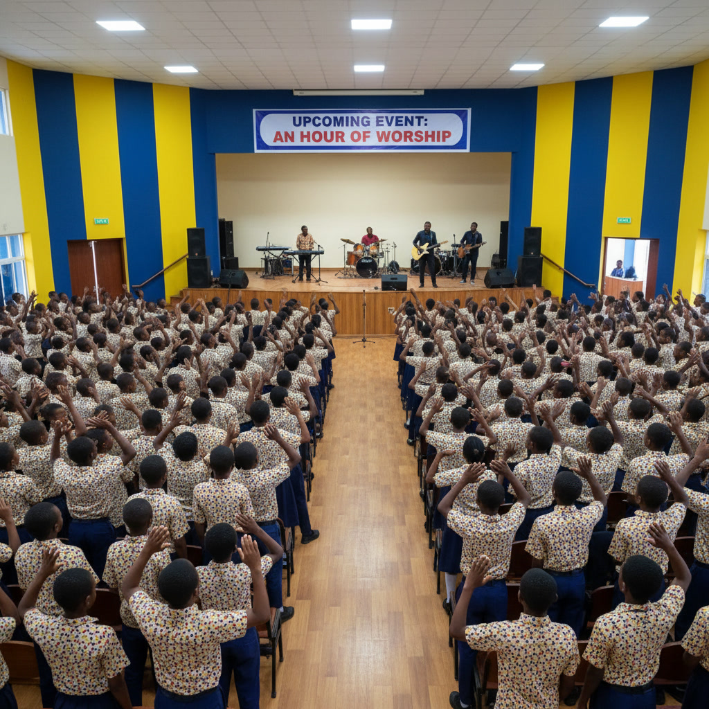 AN HOUR OF WORSHIP